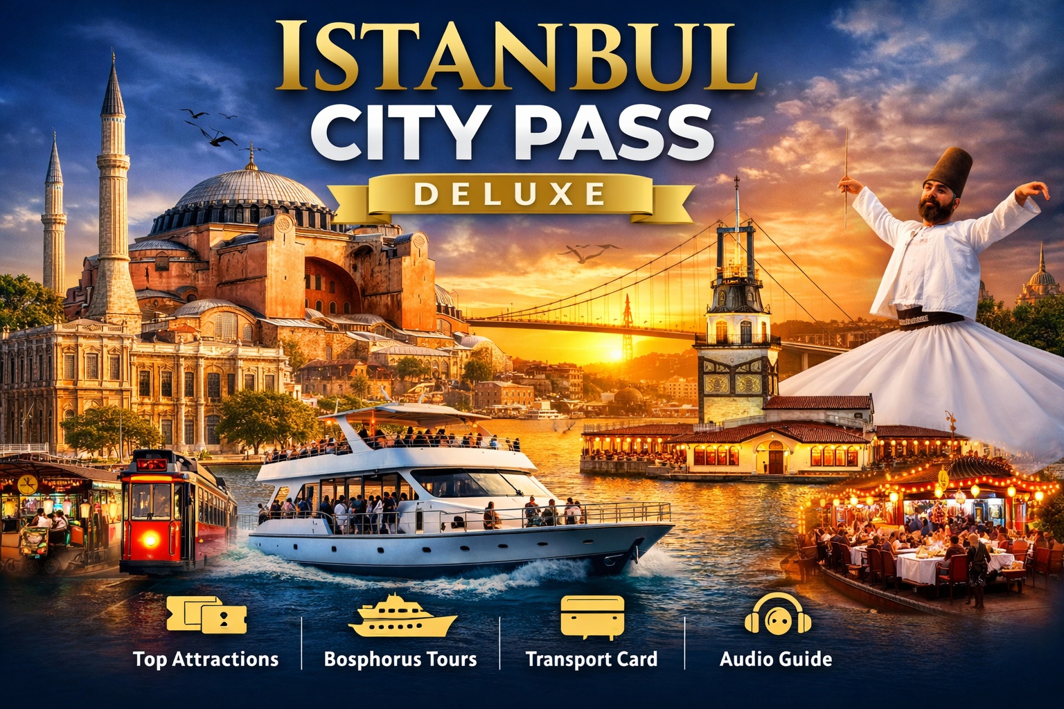 Istanbul City Pass Deluxe