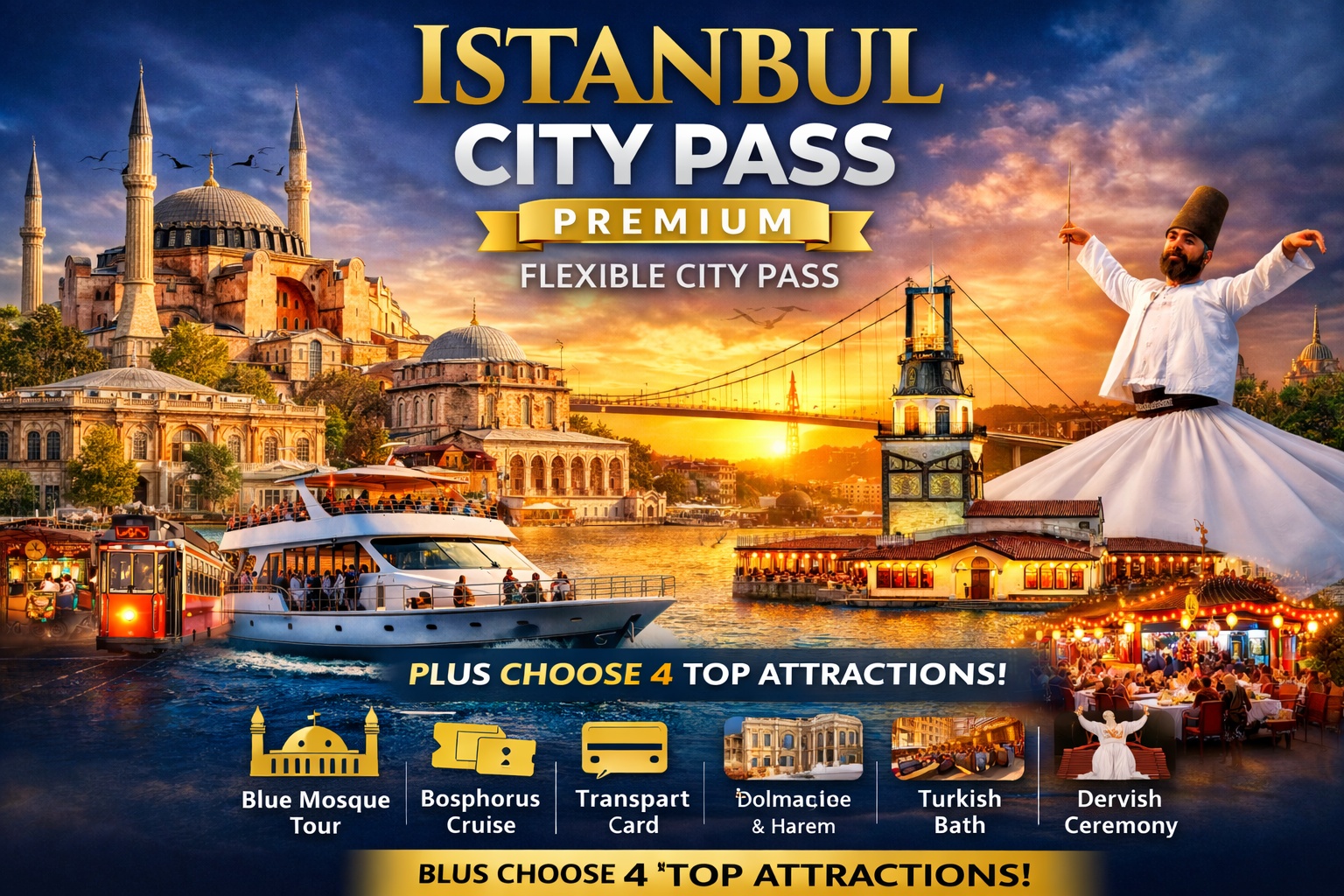 Istanbul City Pass Premium