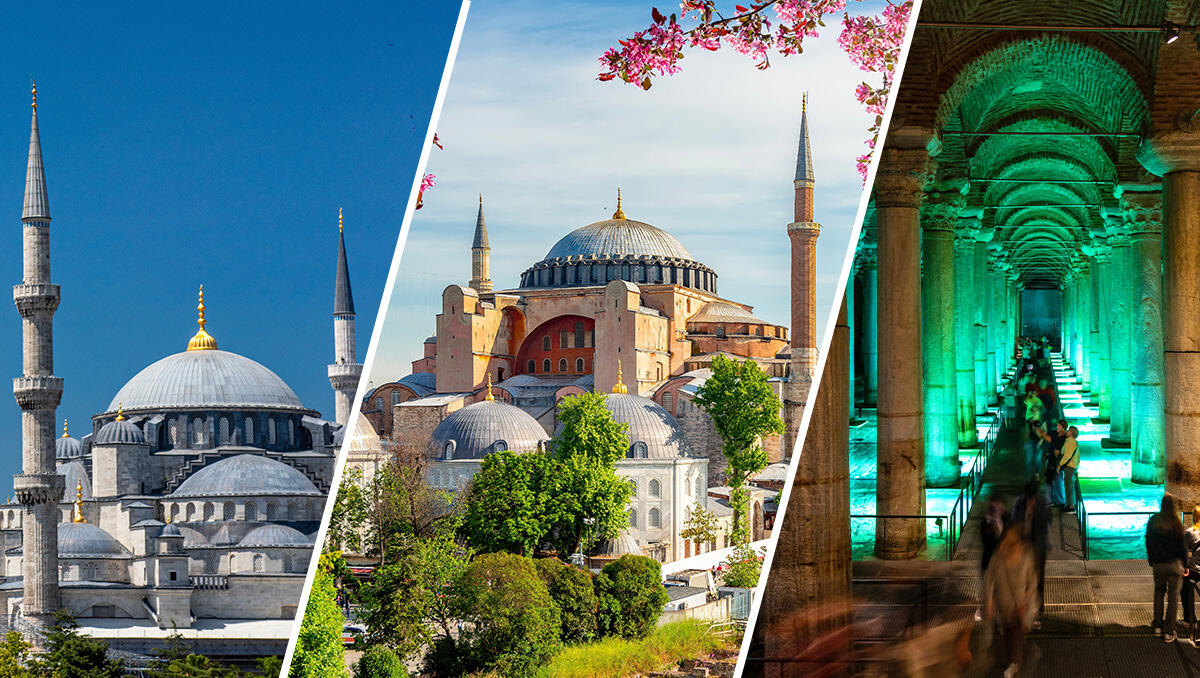 Blue Mosque, Hagia Sophia and Basilica Cistern Guided Tour