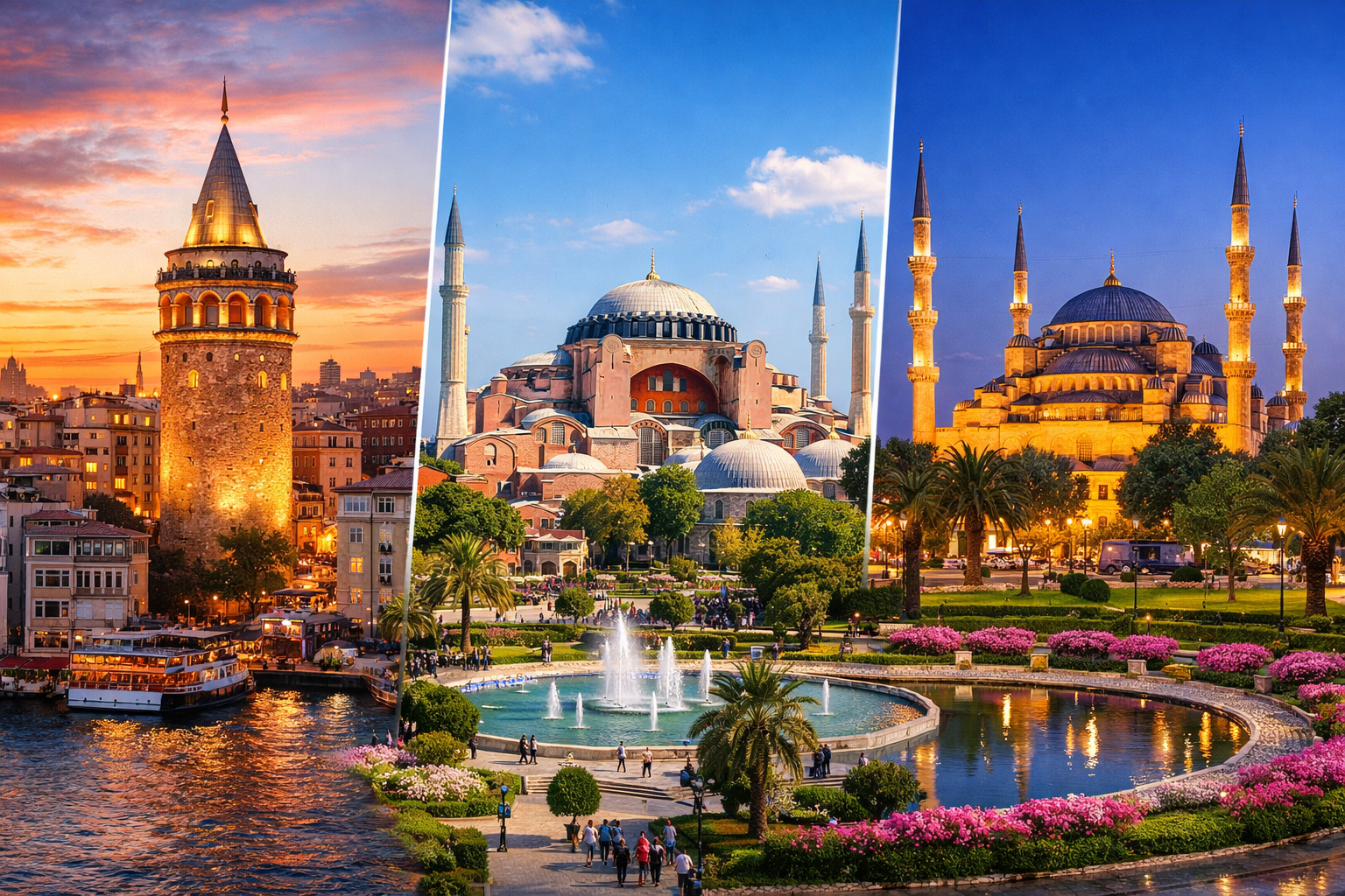 Istanbul landmarks